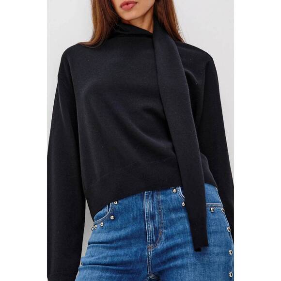 NEW RAILS cortina sweater in black - Picture 5 of 6